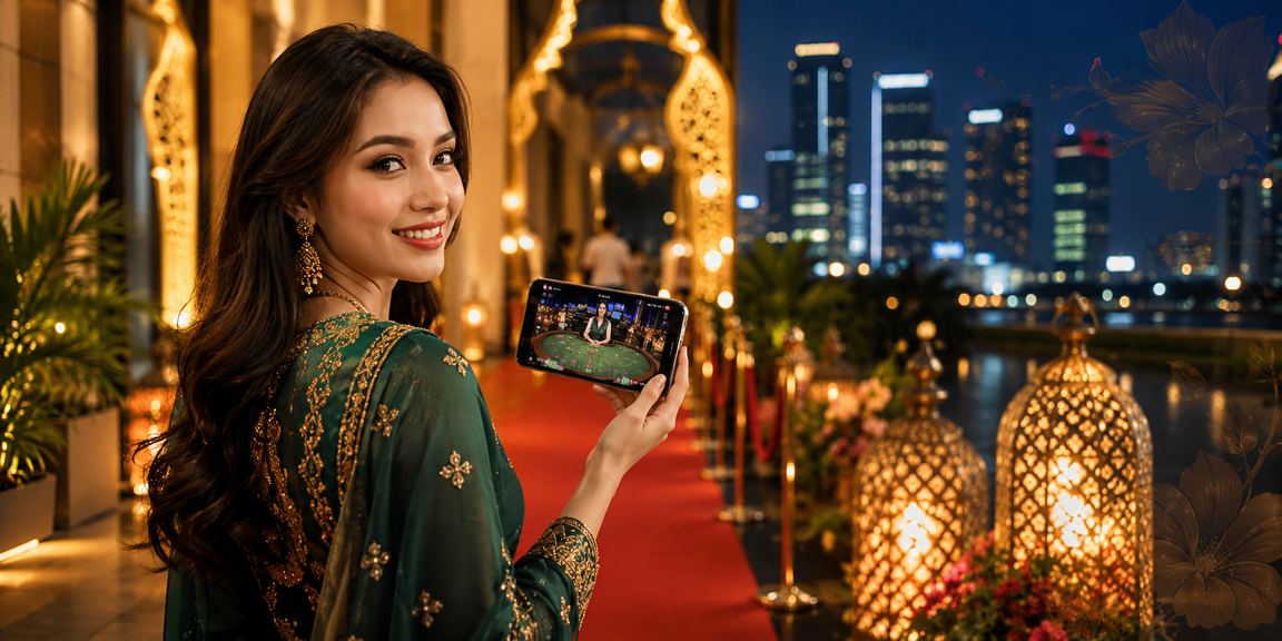 Pemain di Petaling Jaya bermain kasino langsung g200 sempena Hari Raya